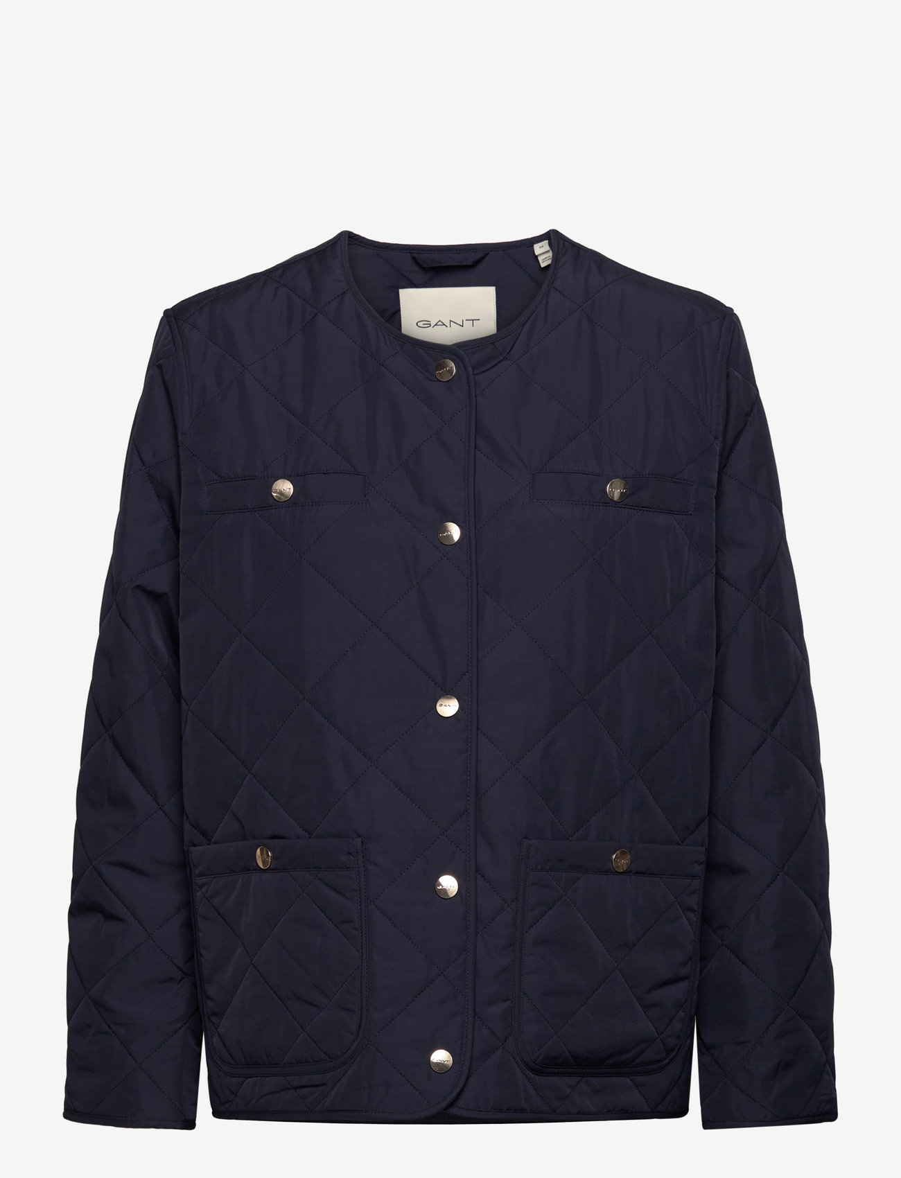 Gant - QUILTED JACKET - evening blue - 1
