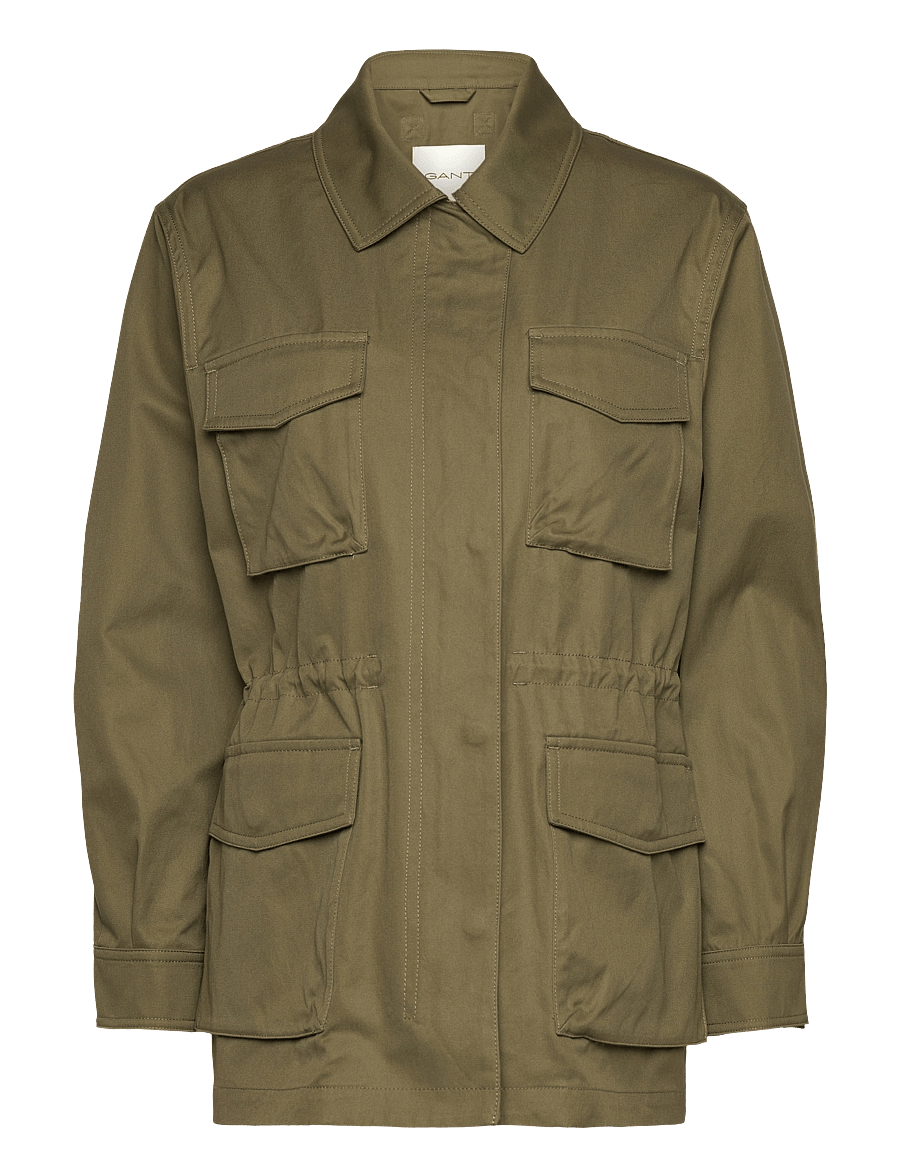 Gant - FIELD JACKET - frühlingsjacken - juniper green - 1