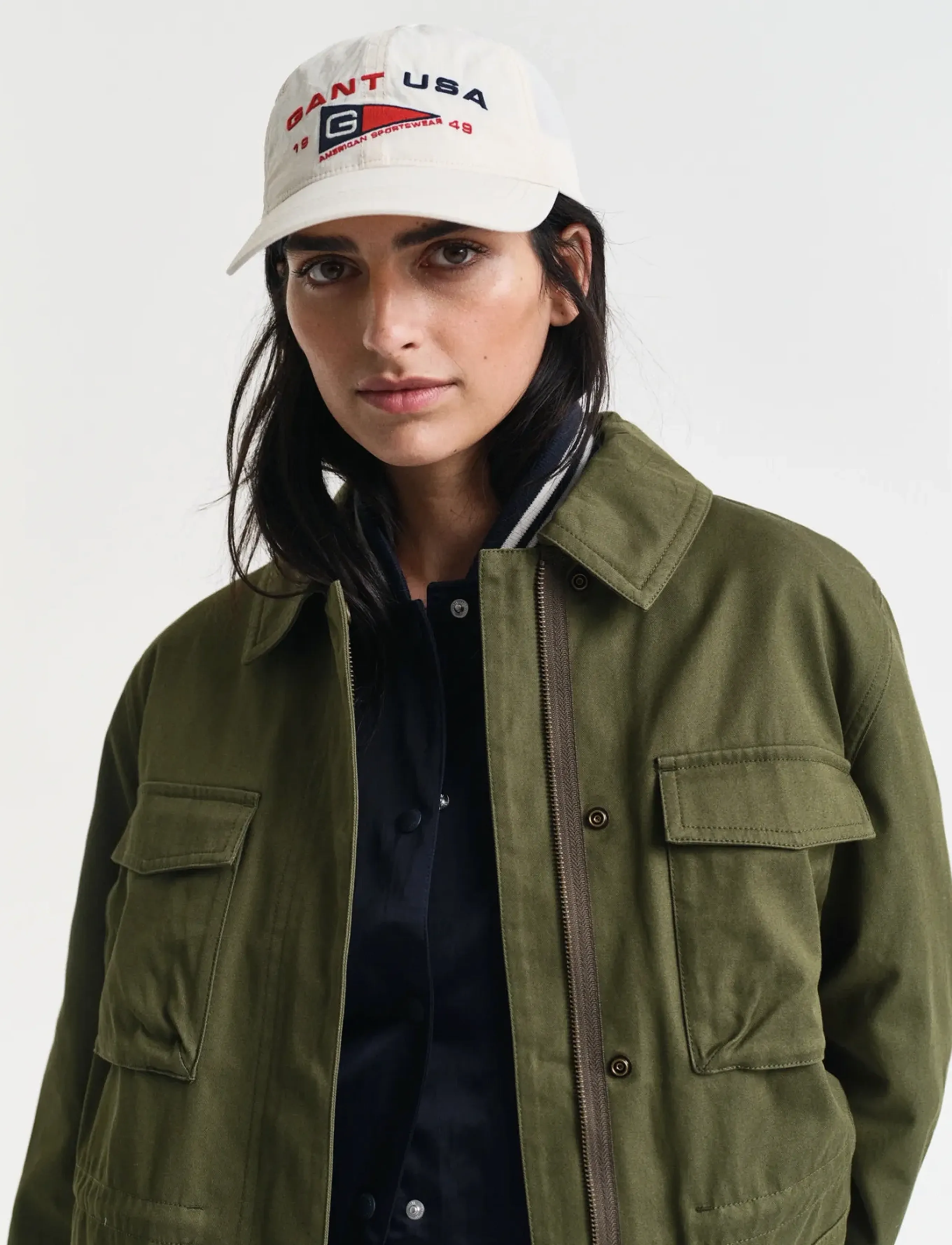 Gant - FIELD JACKET - frühlingsjacken - juniper green - 4