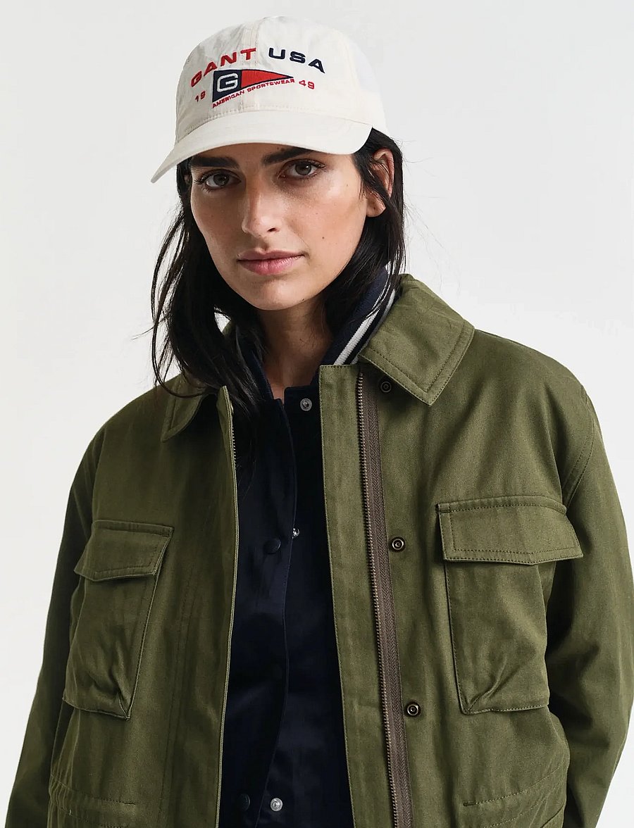 Gant - FIELD JACKET - frühlingsjacken - juniper green - 4