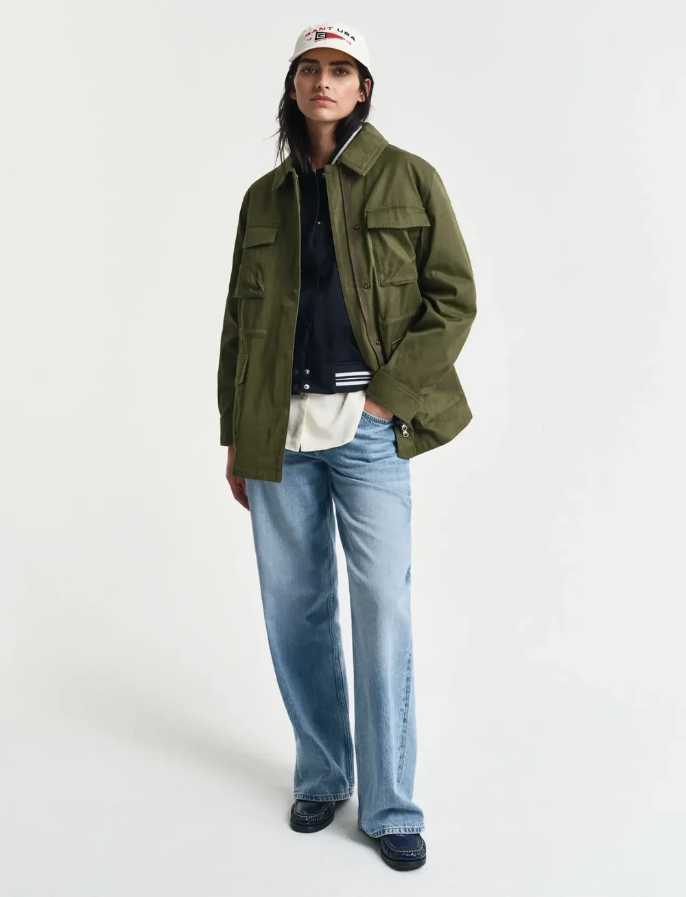 GANT - FIELD JACKET - efterårsjakker - juniper green - 5