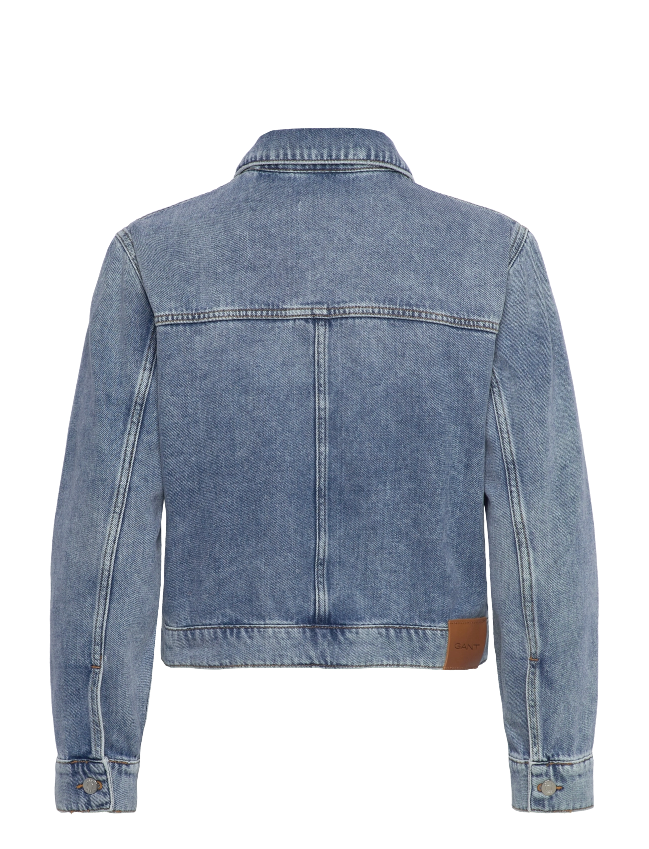 Gant - DENIM JACKET - mid blue broken in - 2