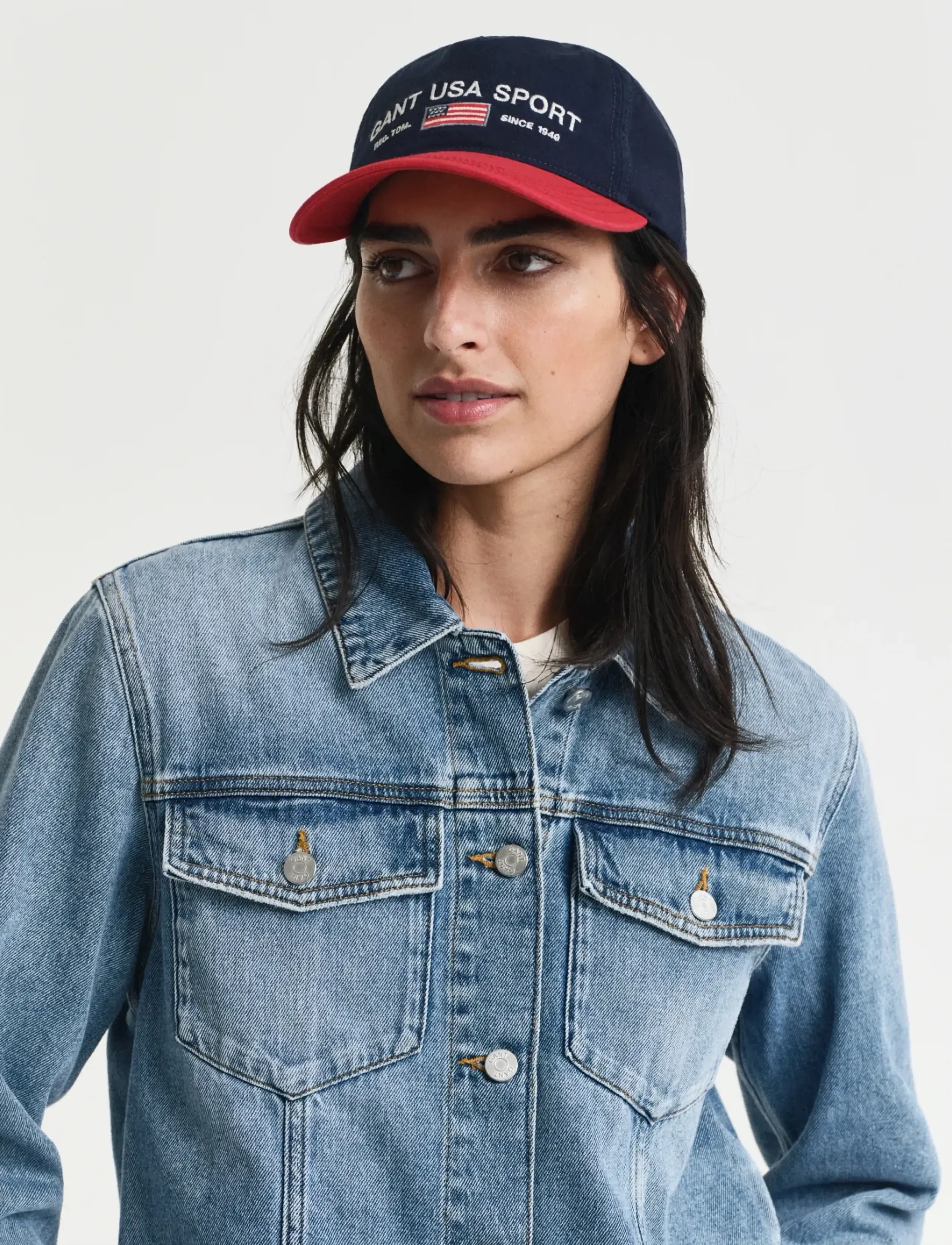 Gant - DENIM JACKET - mid blue broken in - 4
