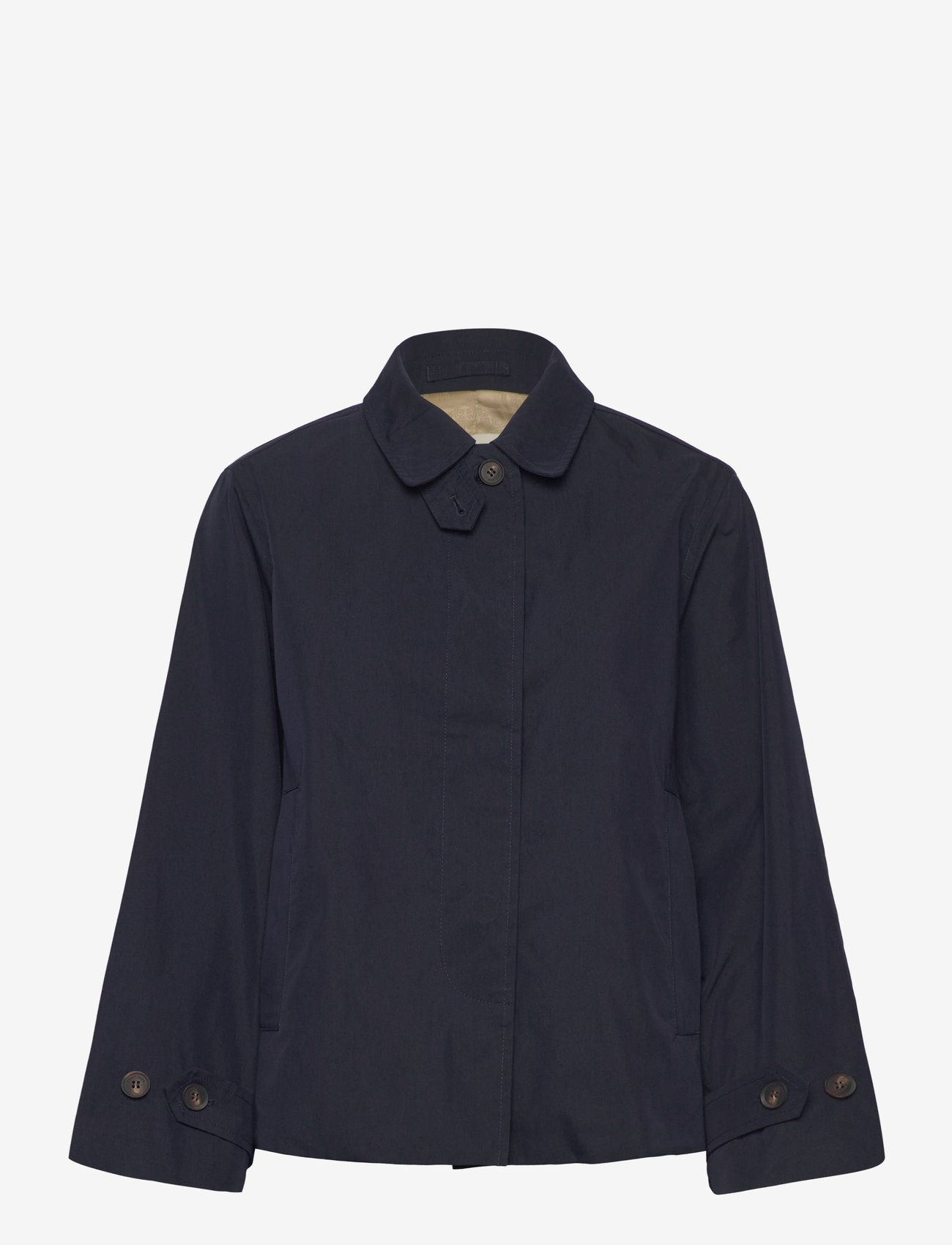 GANT - SHORT COTTON CAR COAT - fall jackets - evening blue - 3