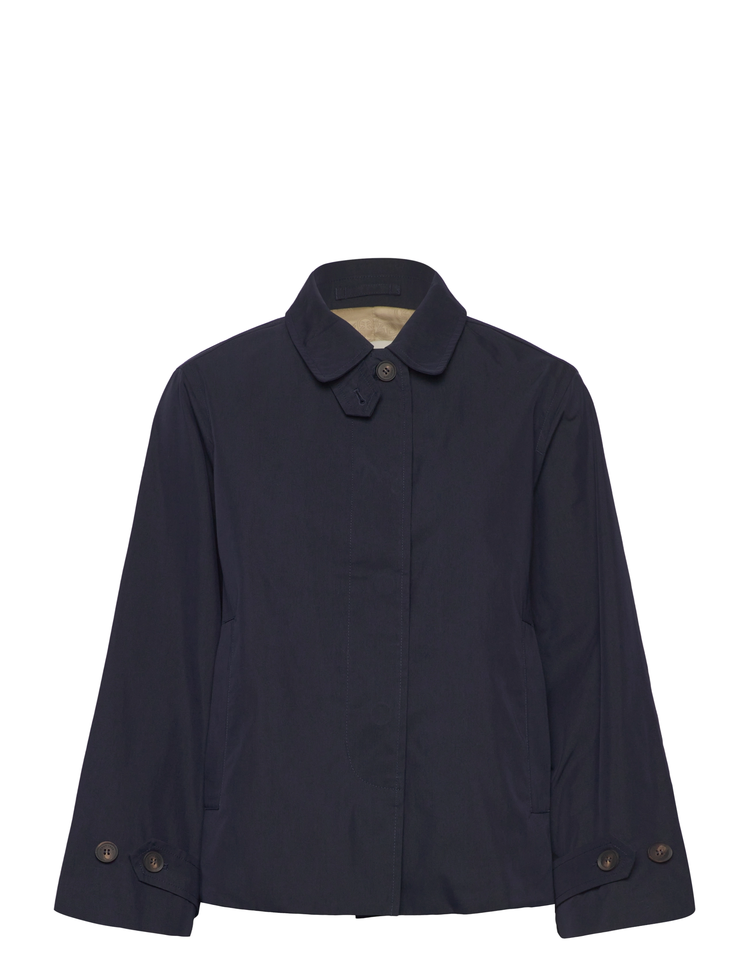 Gant - SHORT COTTON CAR COAT - frühlingsjacken - evening blue - 3