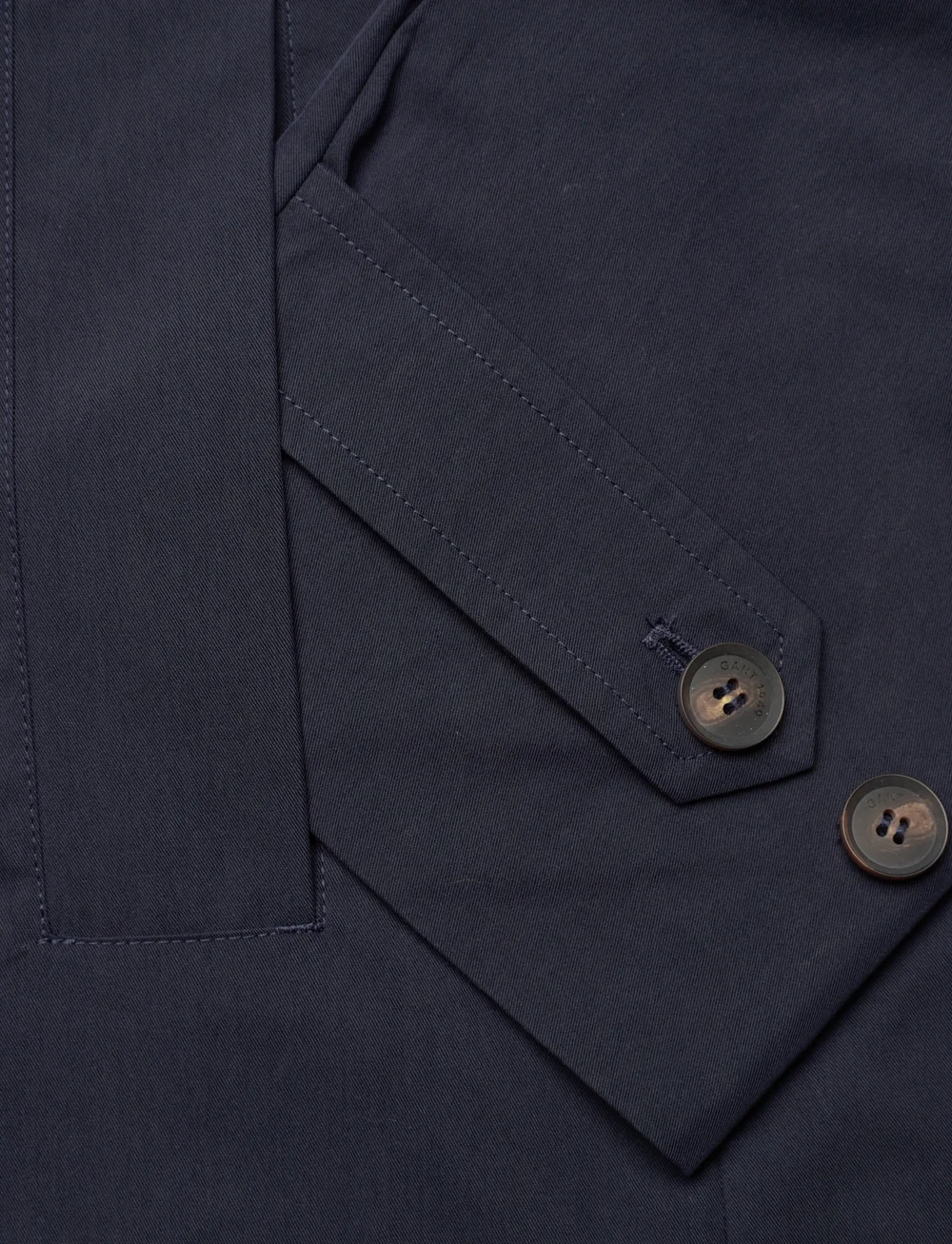 GANT - SHORT COTTON CAR COAT - herbstjacken - evening blue - 4