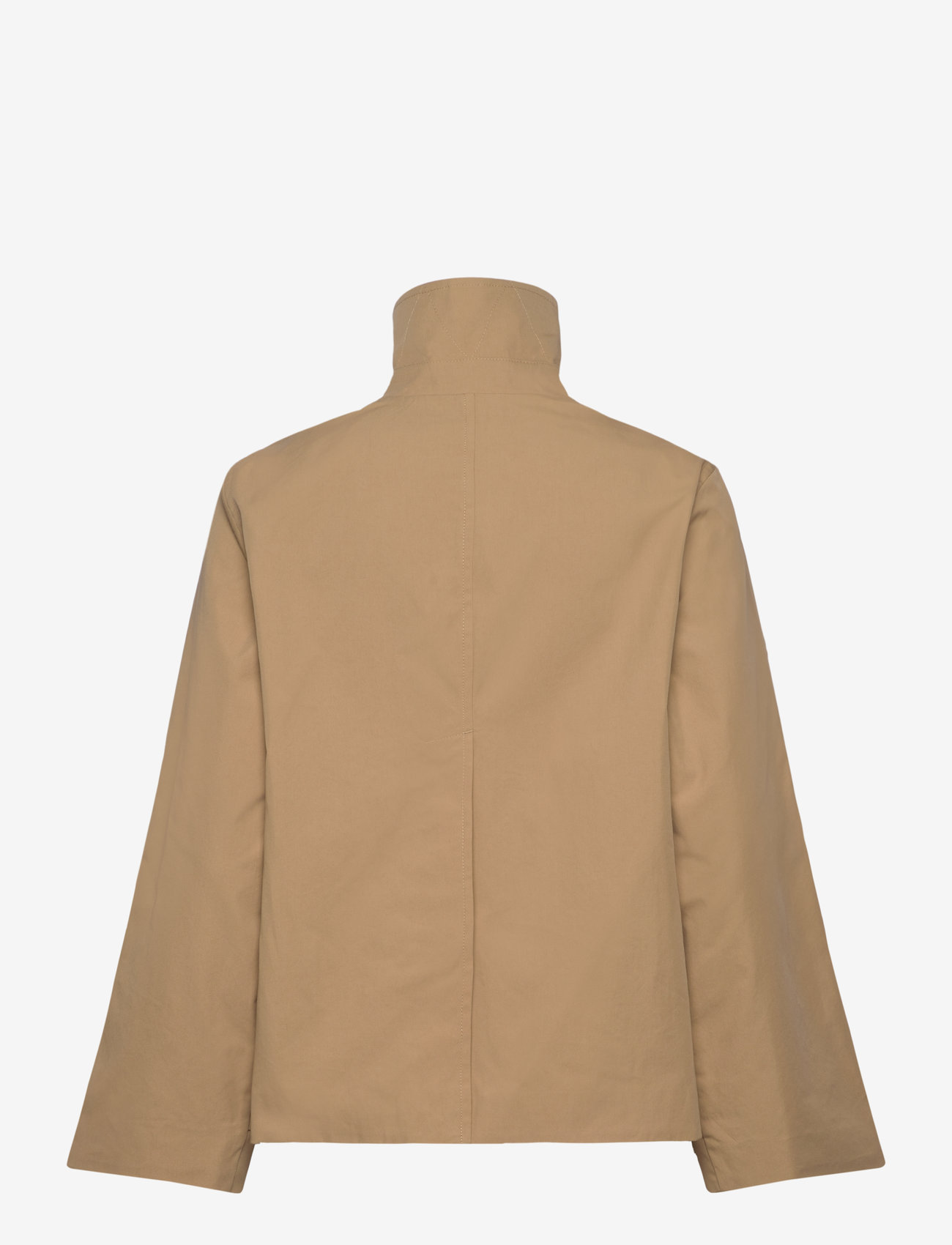 Gant - SHORT COTTON CAR COAT - forårsjakker - oak beige - 2