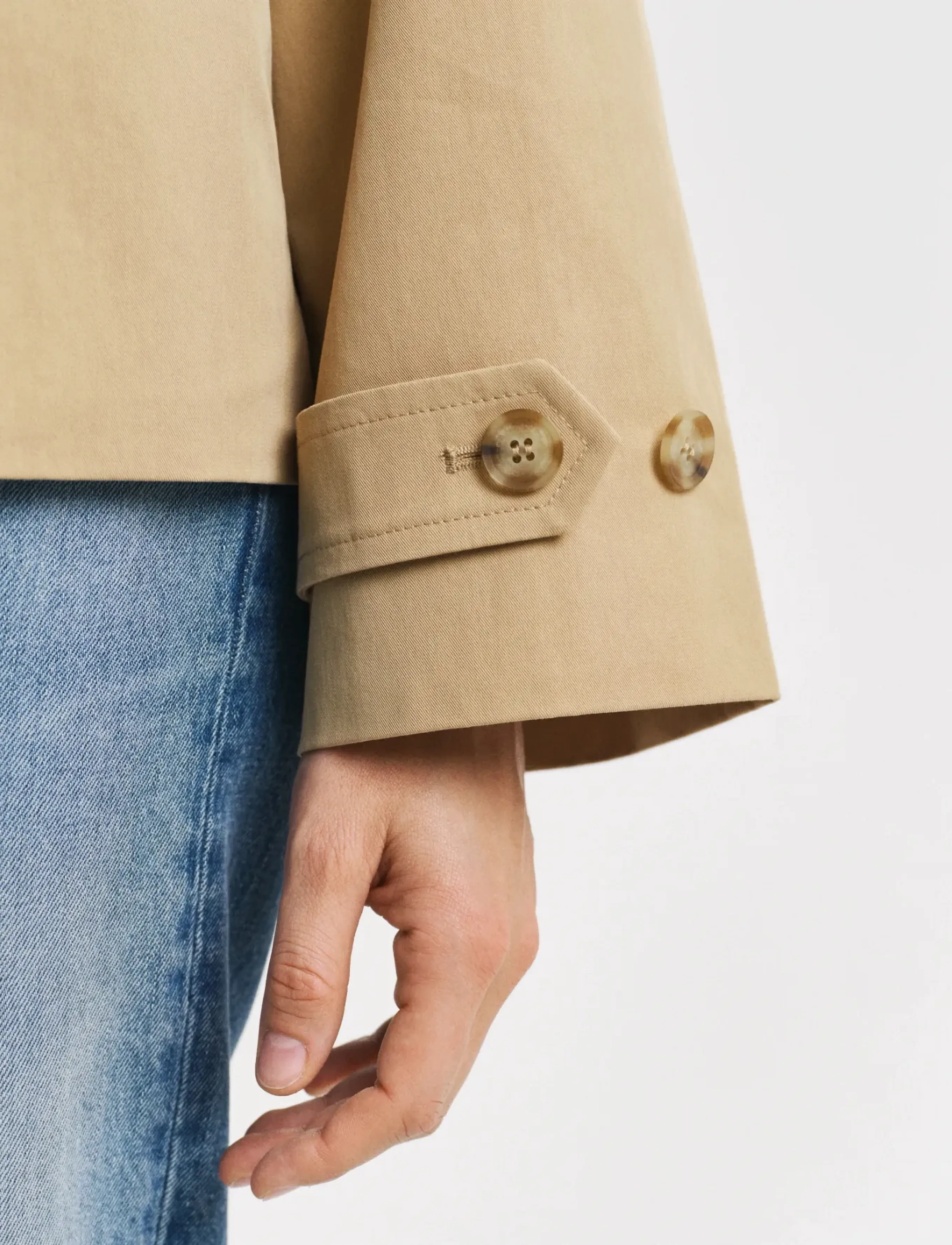Short Cotton Car Coat 3