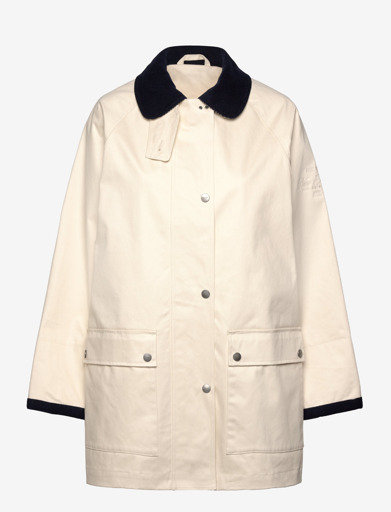 GANT - CONTRAST COLLAR SALING JACKET - kevadjoped - linen - 1