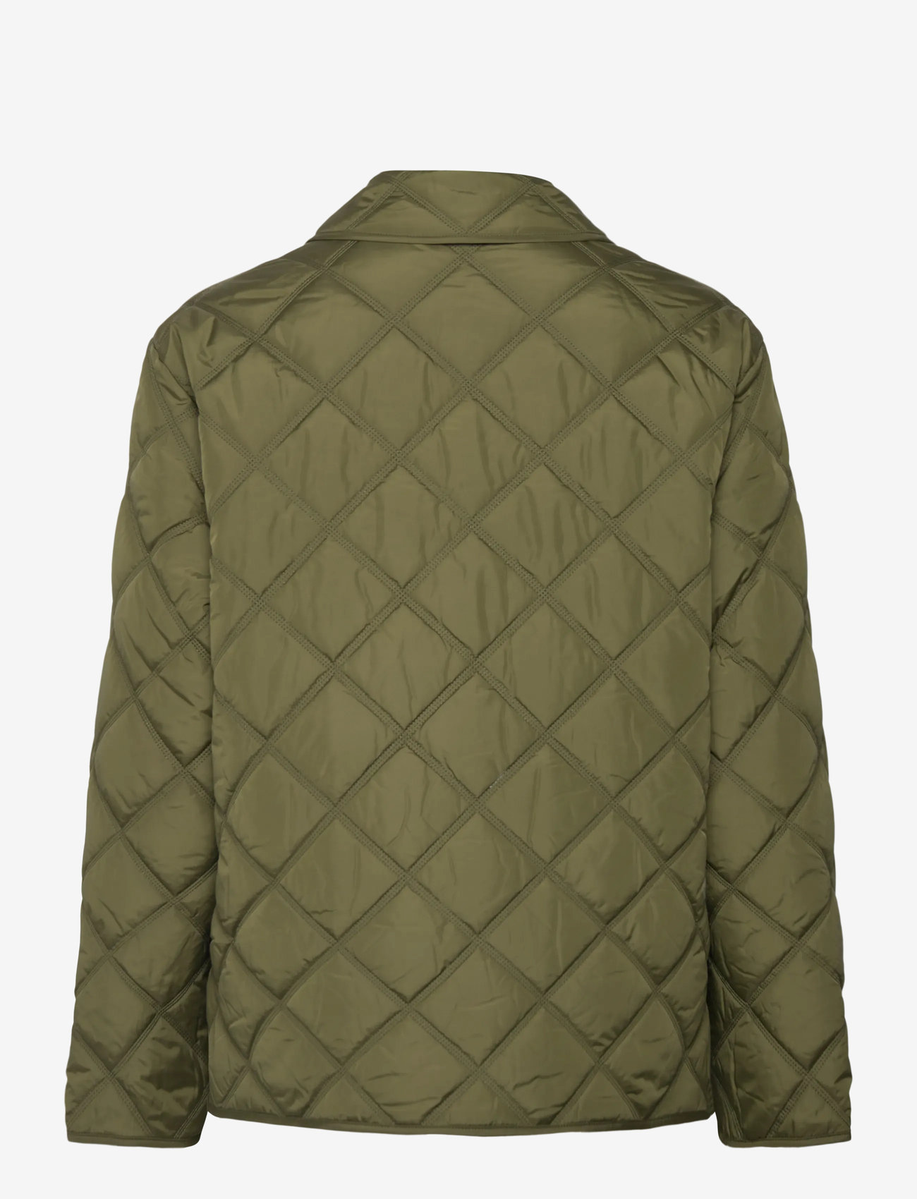 GANT - QUILTED JACKET WITH COLLAR - quiltede jakker - moss green - 2