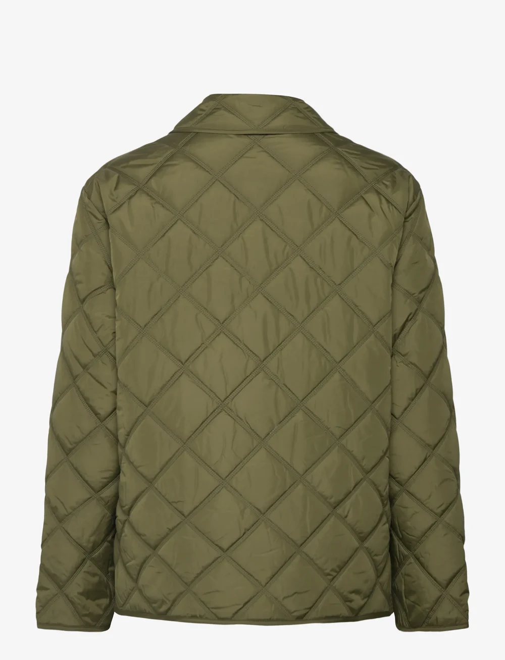 GANT - QUILTED JACKET WITH COLLAR - quiltade jackor - moss green - 2