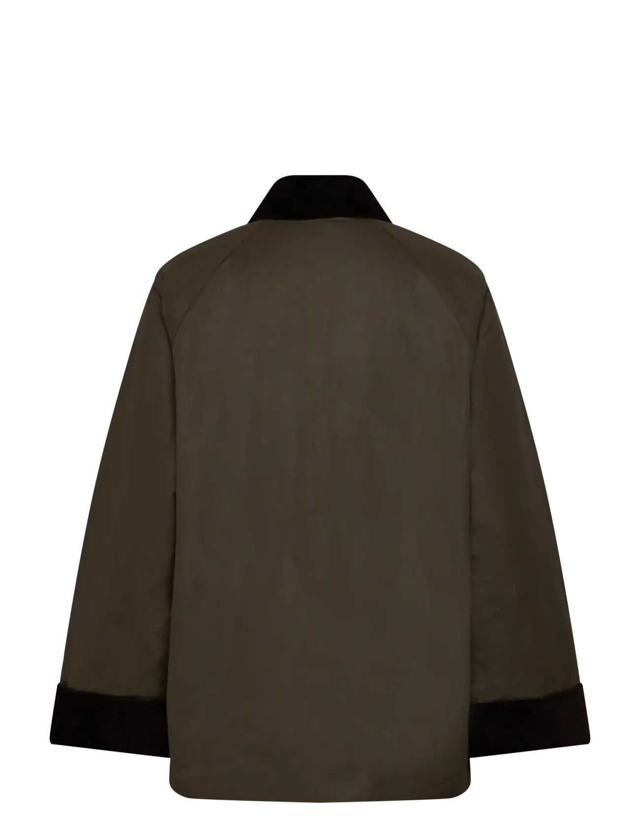 Gant - WAXED COTTON BARN JACKET - frühlingsjacken - dark moss green - 2