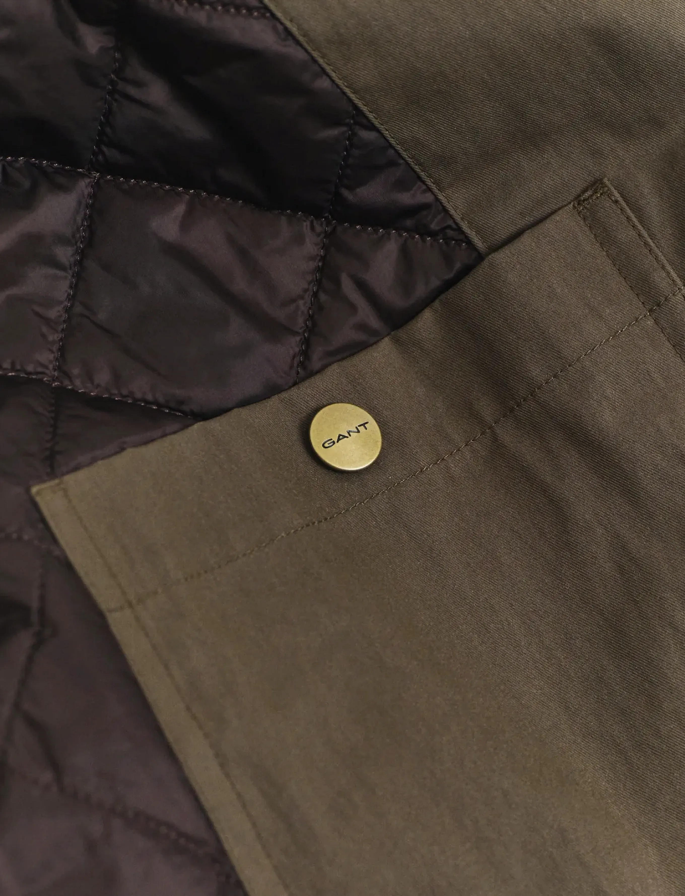 Gant Waxed Cotton Barn Jacket jackor dam – bild 5