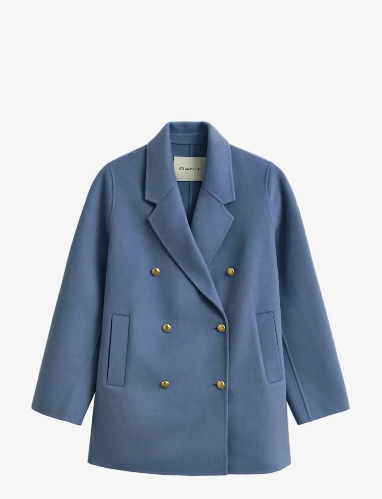 Gant - Handstitched Peacoat - faded denim - 1