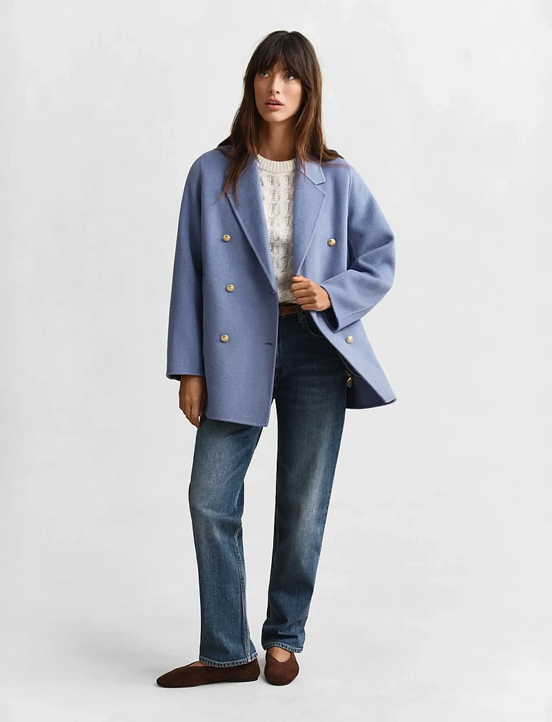 Gant - Handstitched Peacoat - faded denim - 4