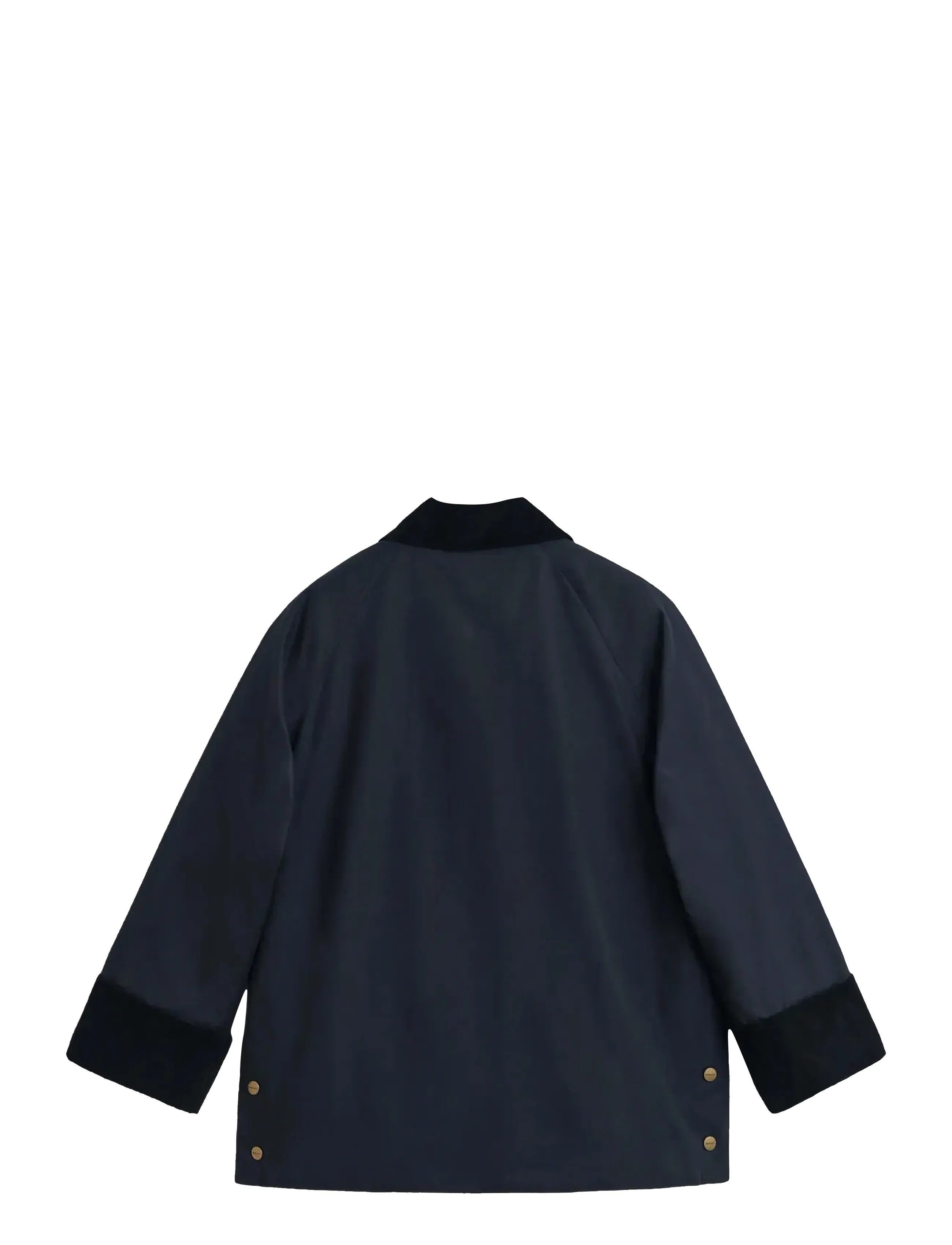 Gant - WAXED COTTON DOUBLE DECKER JACKET - yfirskyrtur - evening blue - 2