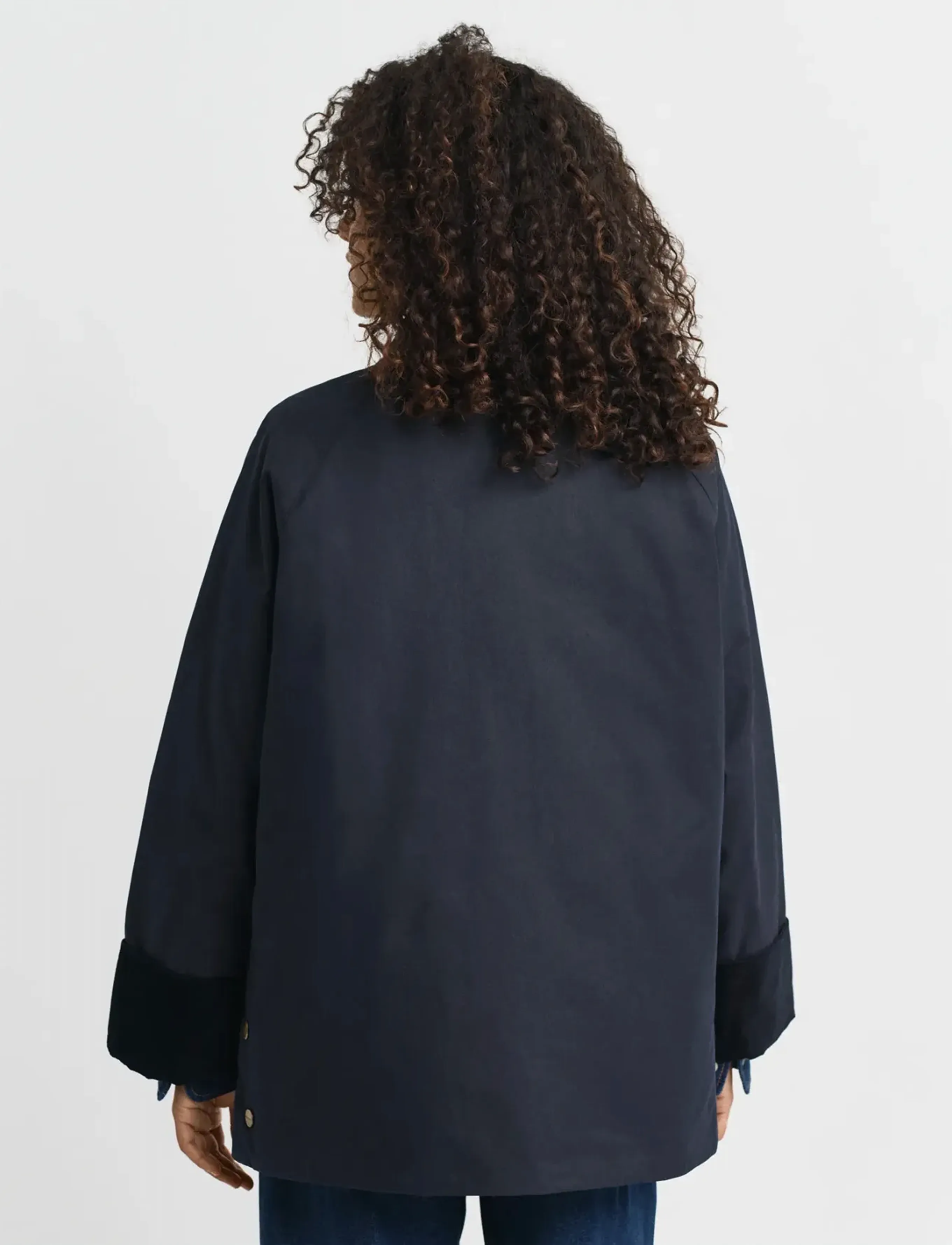 Gant - WAXED COTTON DOUBLE DECKER JACKET - yfirskyrtur - evening blue - 3