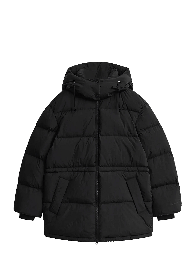 GANT - MID LENGTH DOWN JACKET - dunjakker - black - 1