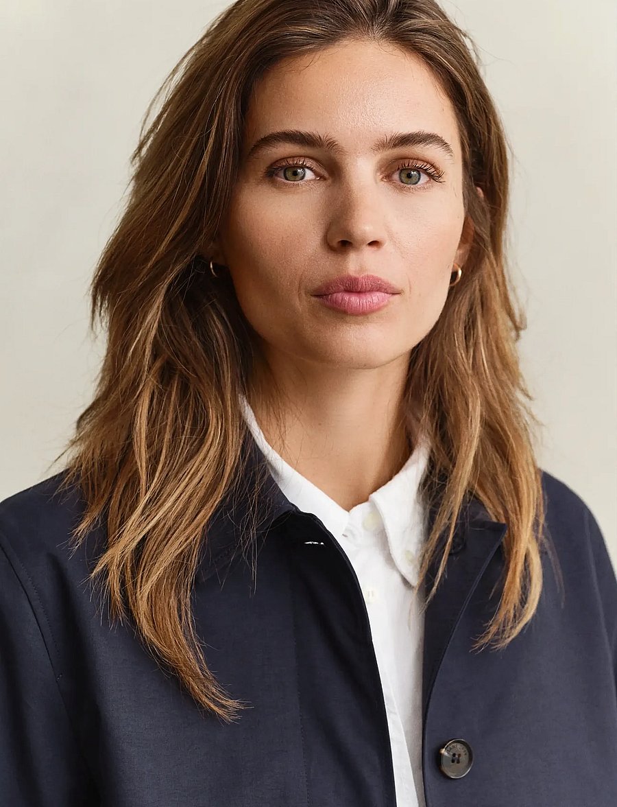 Gant - Short Car Coat - trenchcoats - evening blue - 3