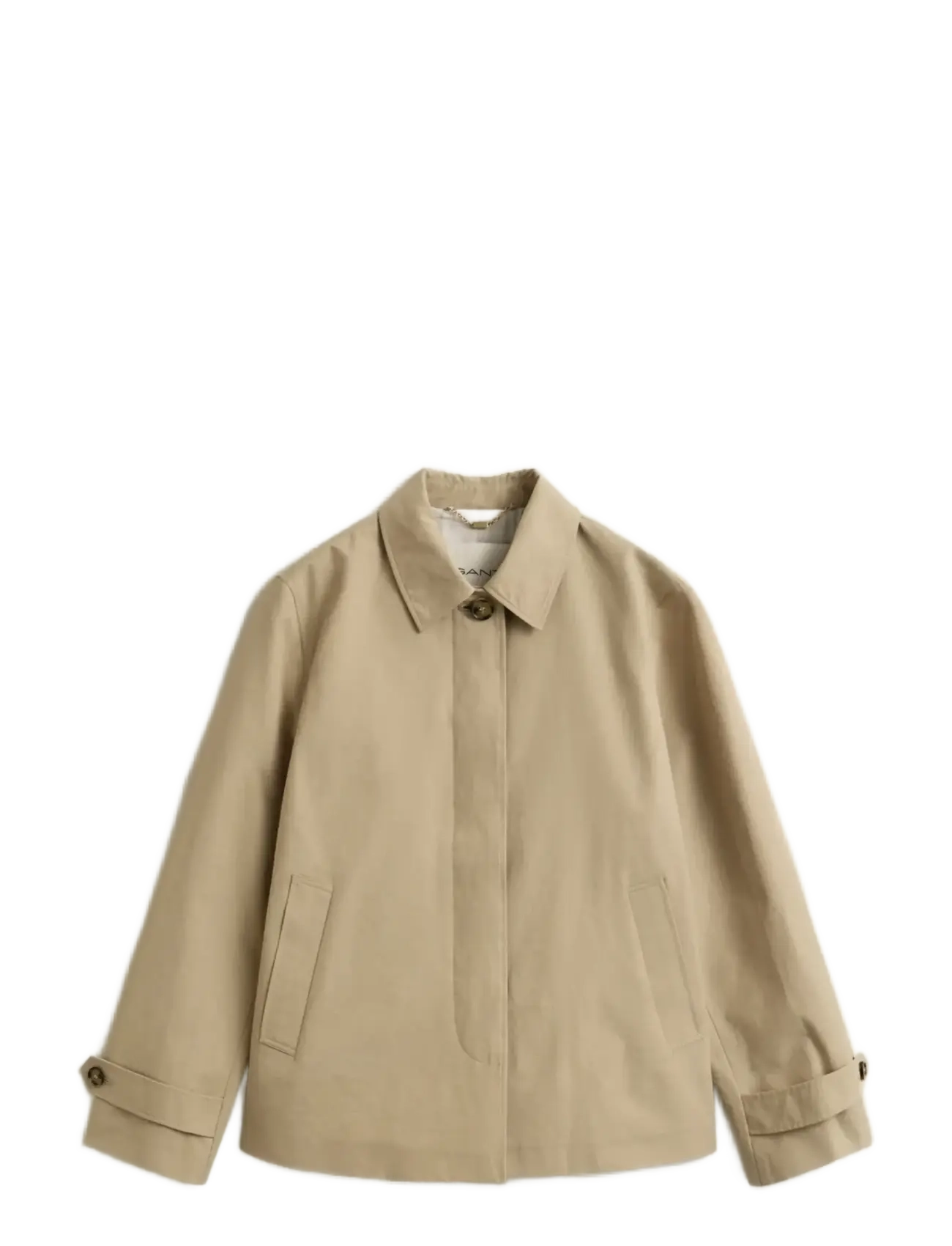 Gant Short Car Coat - Jakker & Kåper - OAT BEIGE / beige