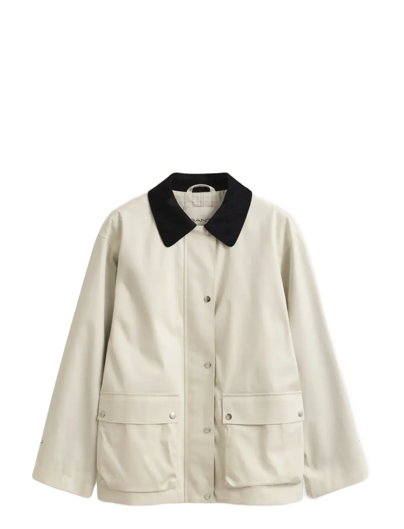 GANT COTTON SPRING DECKER JACKET - GANT - CREAM / cream
