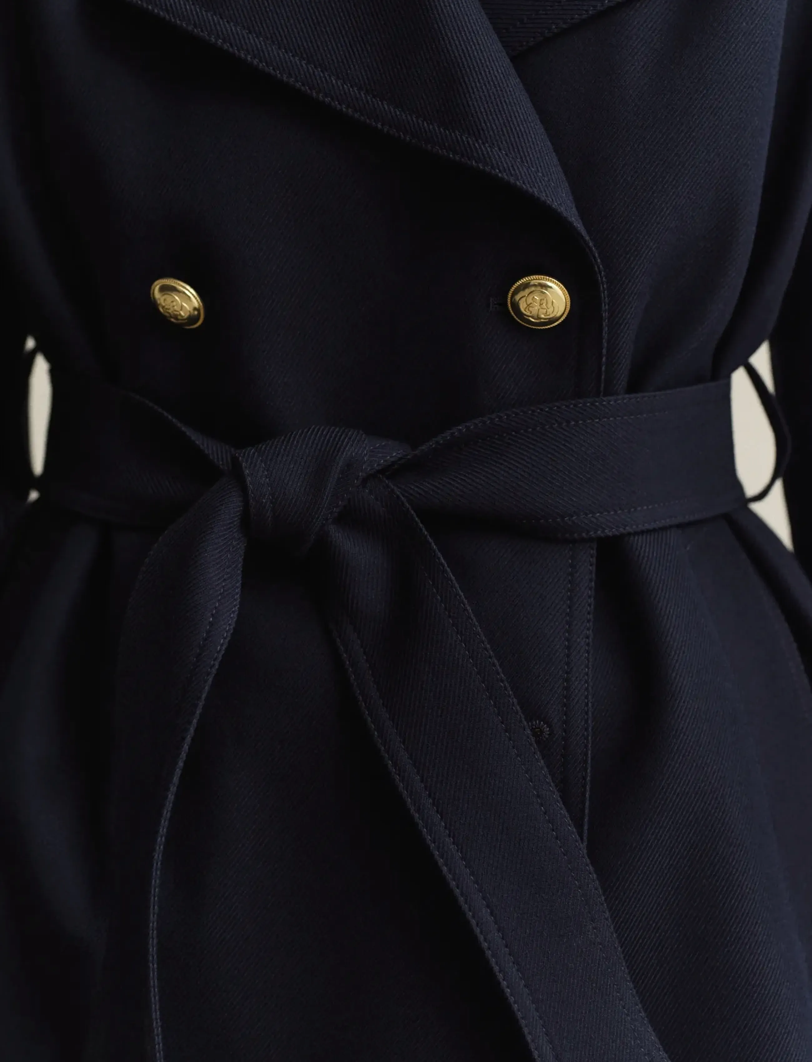 Gant - FLUID SHORT TRENCH COAT - evening blue - 3