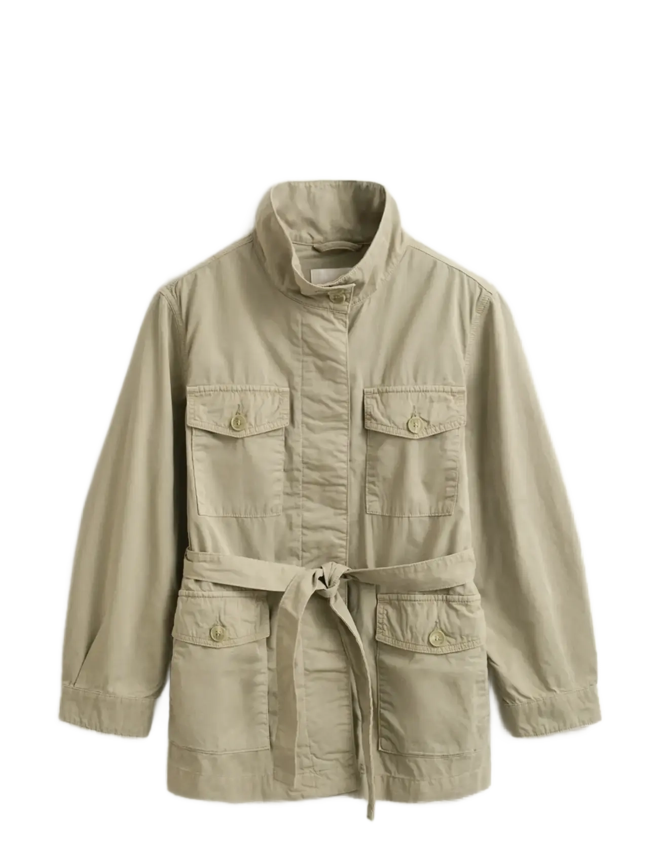 GANT Belted Field Jacke Beige - XL - Damen