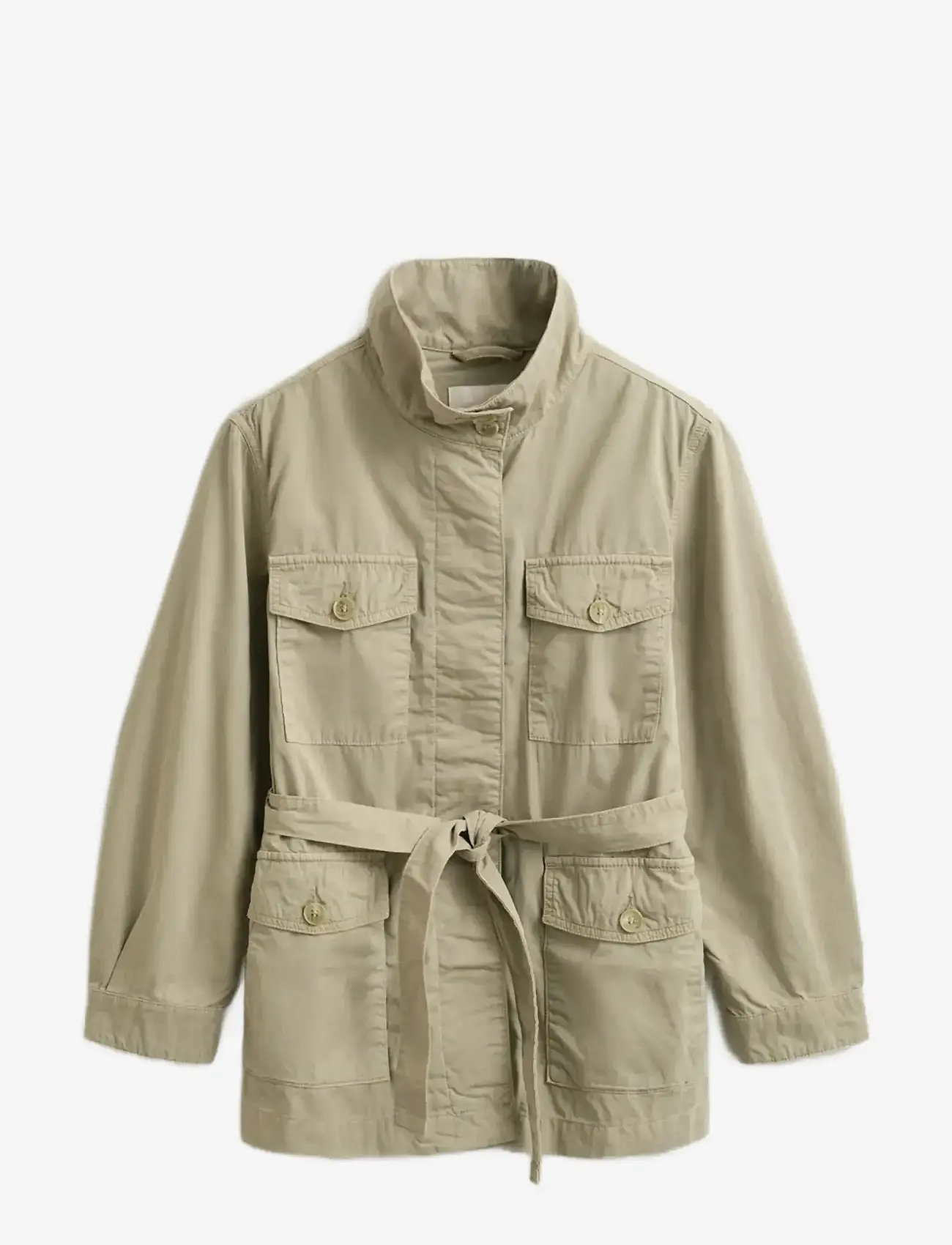 Gant - BELTED FIELD JACKET - overtøj - country beige - 1