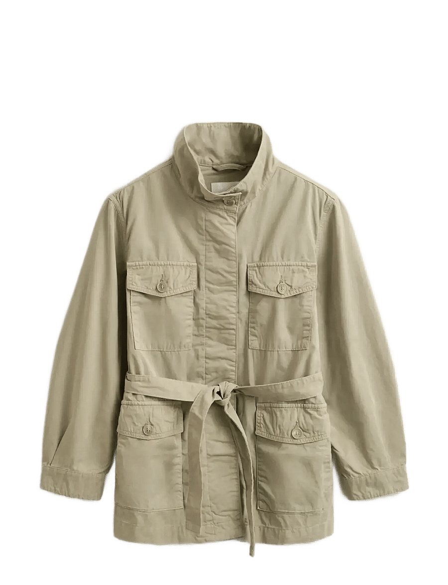 Gant - BELTED FIELD JACKET - utility-jacken - country beige - 1