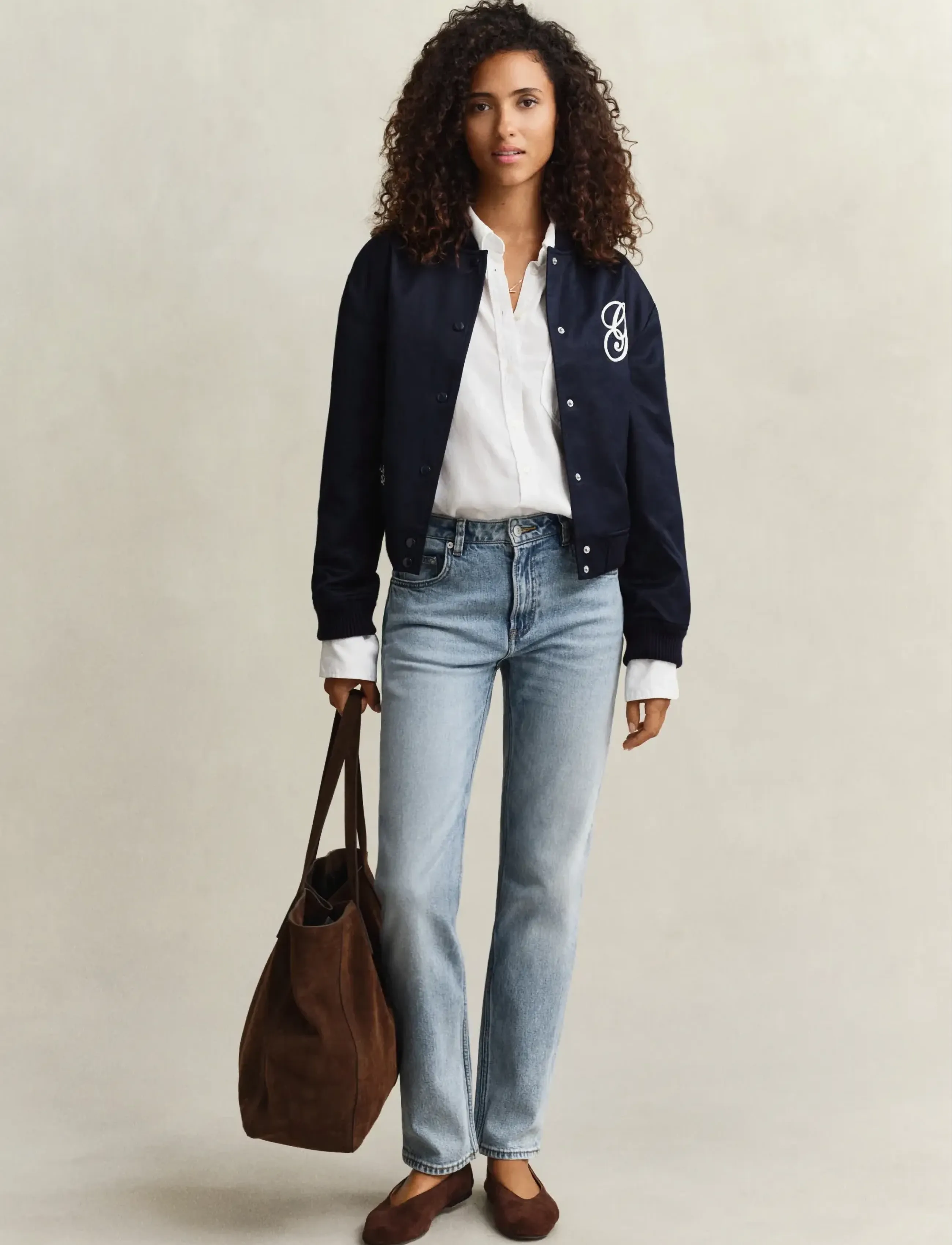 Satin Varsity Jacket 4