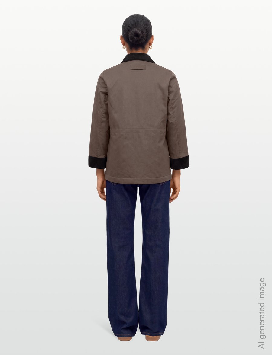 Gant - WAXED BARN JACKET - utility-jacken - faded taupe - 4