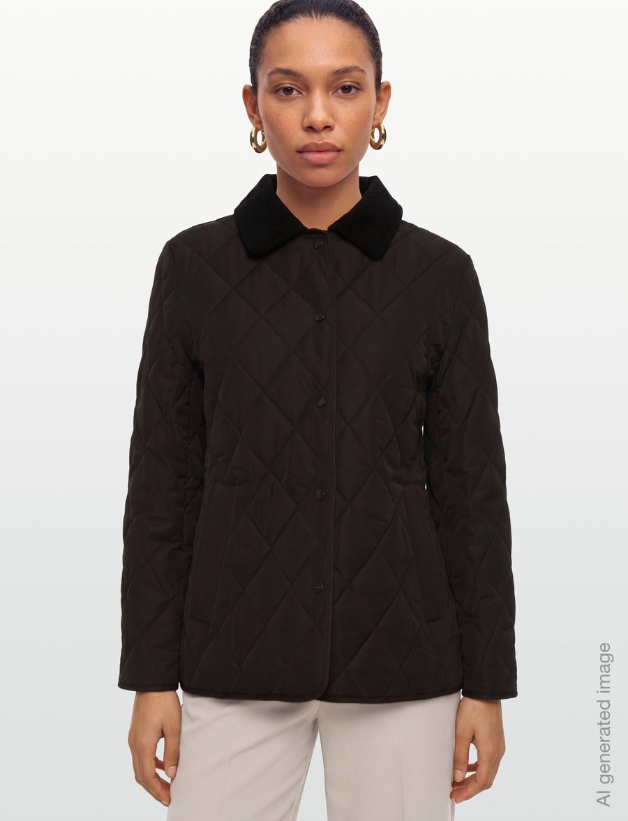 Gant - Slim Quilted Jacket - frühlingsjacken - deep brown - 3