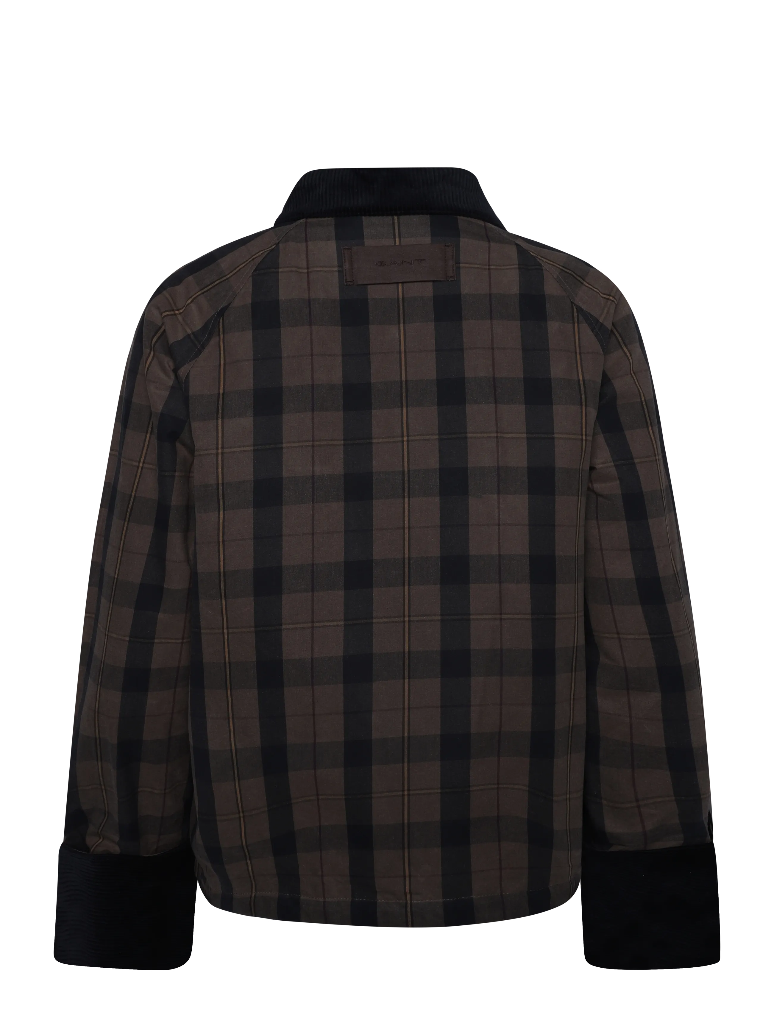 Gant - CHECKED WAXED JACKET - faded taupe - 1