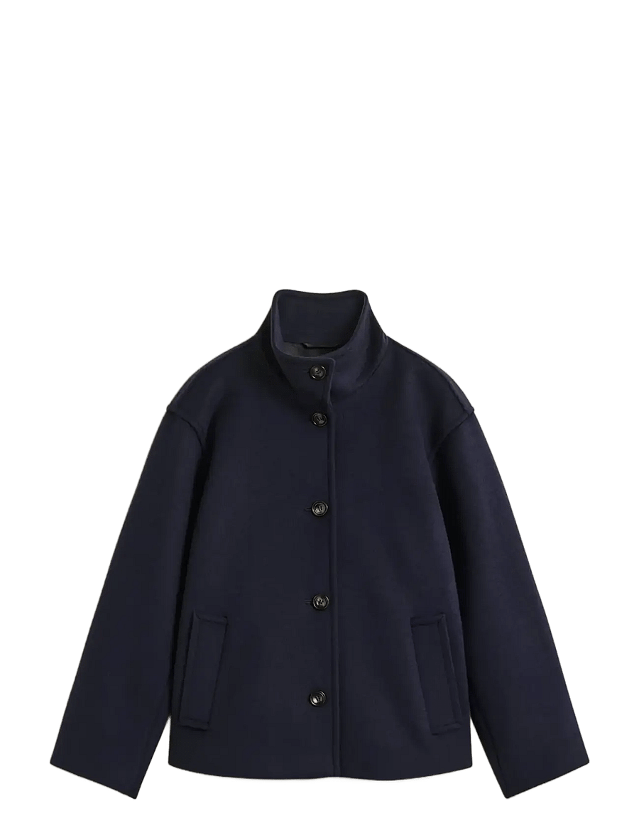 Gant - WOOL BLEND JACKET - wolljacken - evening blue - 1