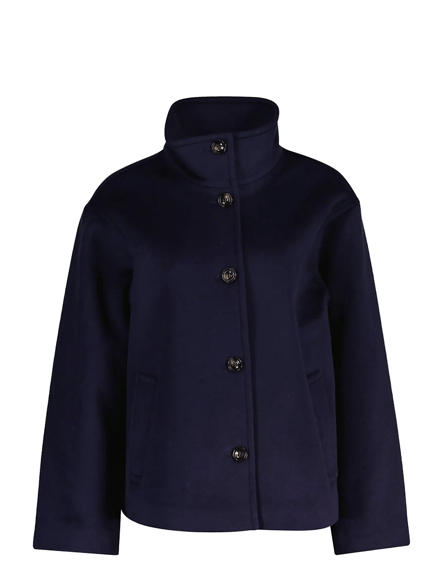 Gant - WOOL BLEND JACKET - wool jackets - evening blue - 1