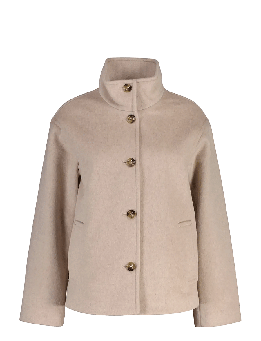 Gant - WOOL BLEND JACKET - wool jackets - mist taupe - 0