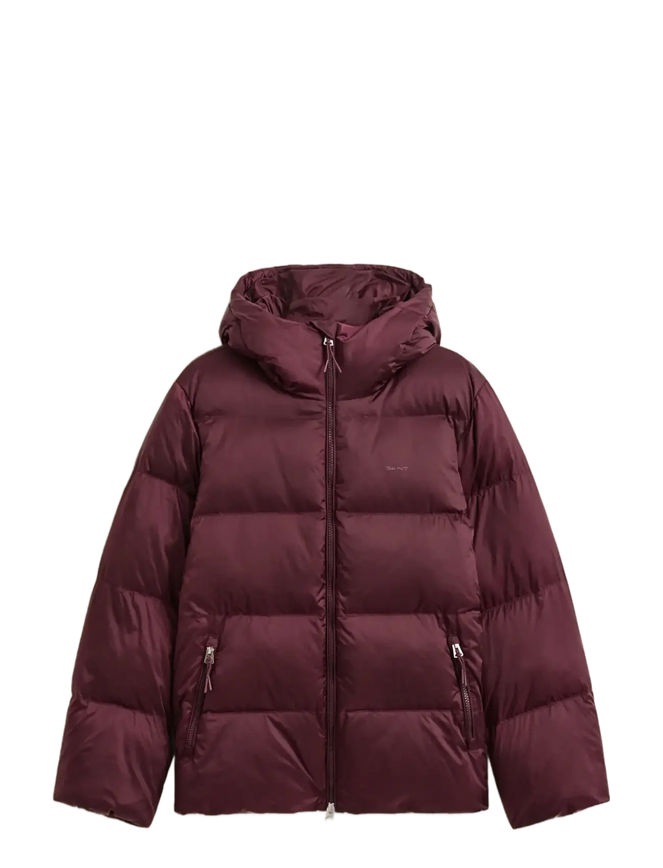 Gant - MID PADDED JACKET - vinterjakker - darkened wine - 1
