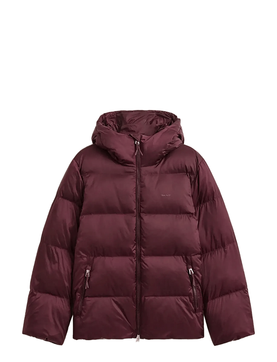 Gant - MID PADDED JACKET - vinterjakker - darkened wine - 1