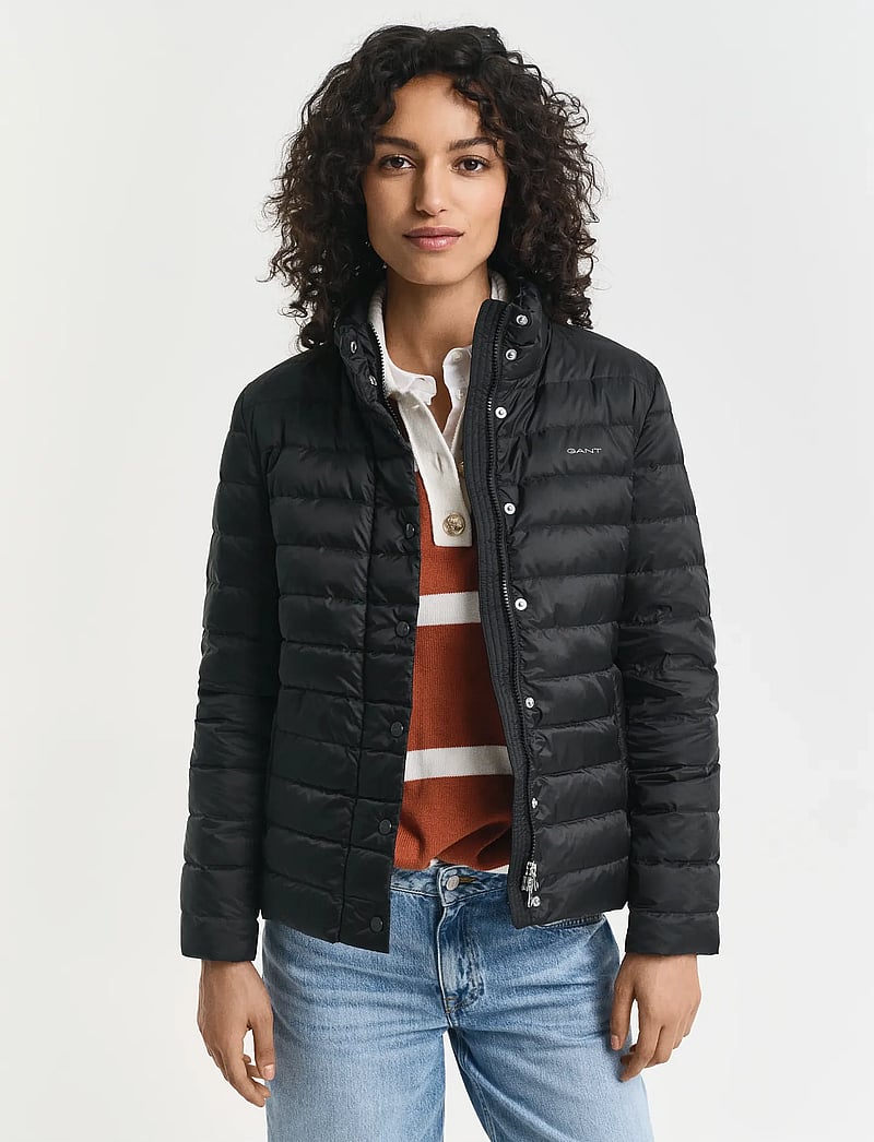 GANT - LIGHT DOWN JACKET - dunjackor - black - 0