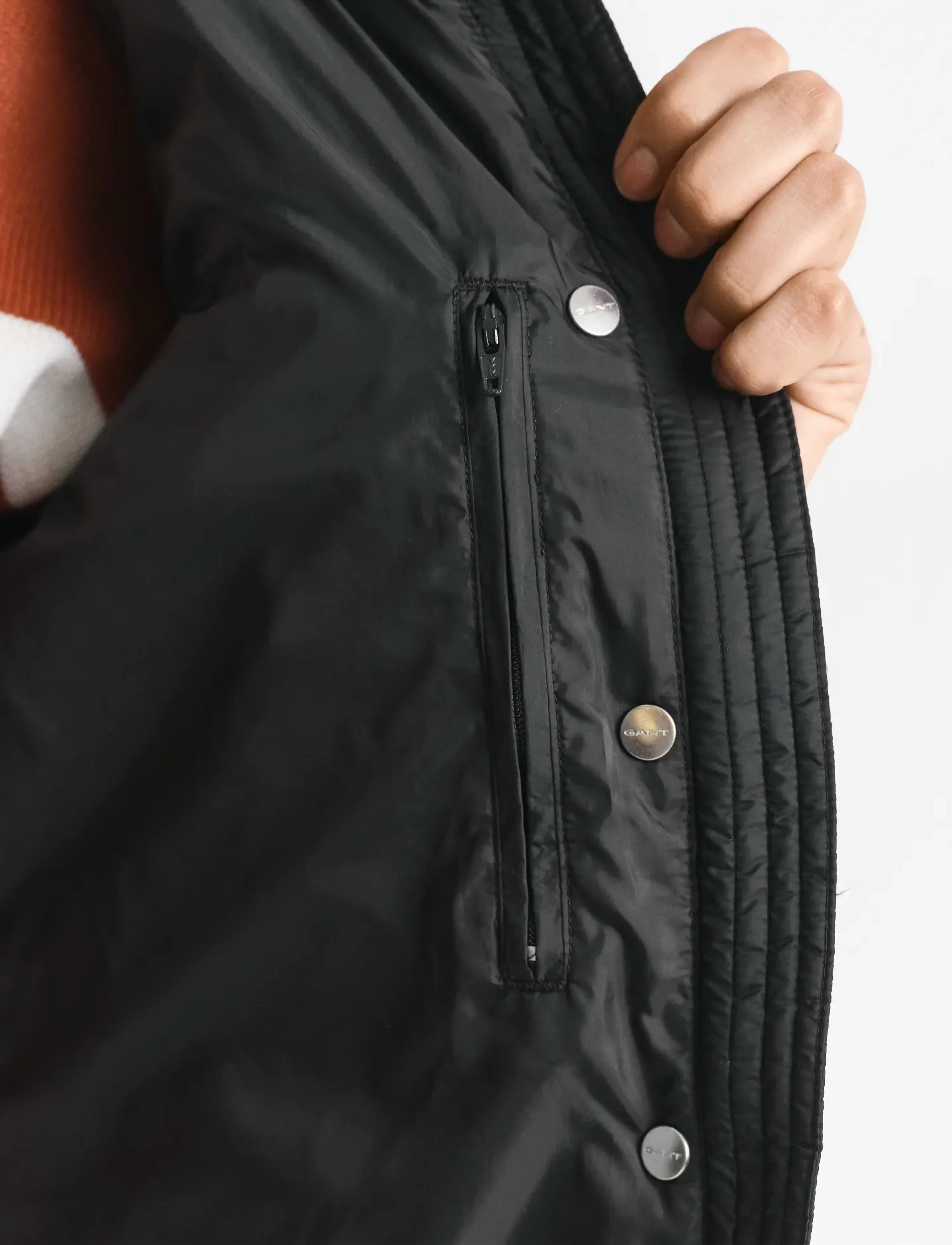 Gant - LIGHT DOWN JACKET - dūnu jakas - black - 3