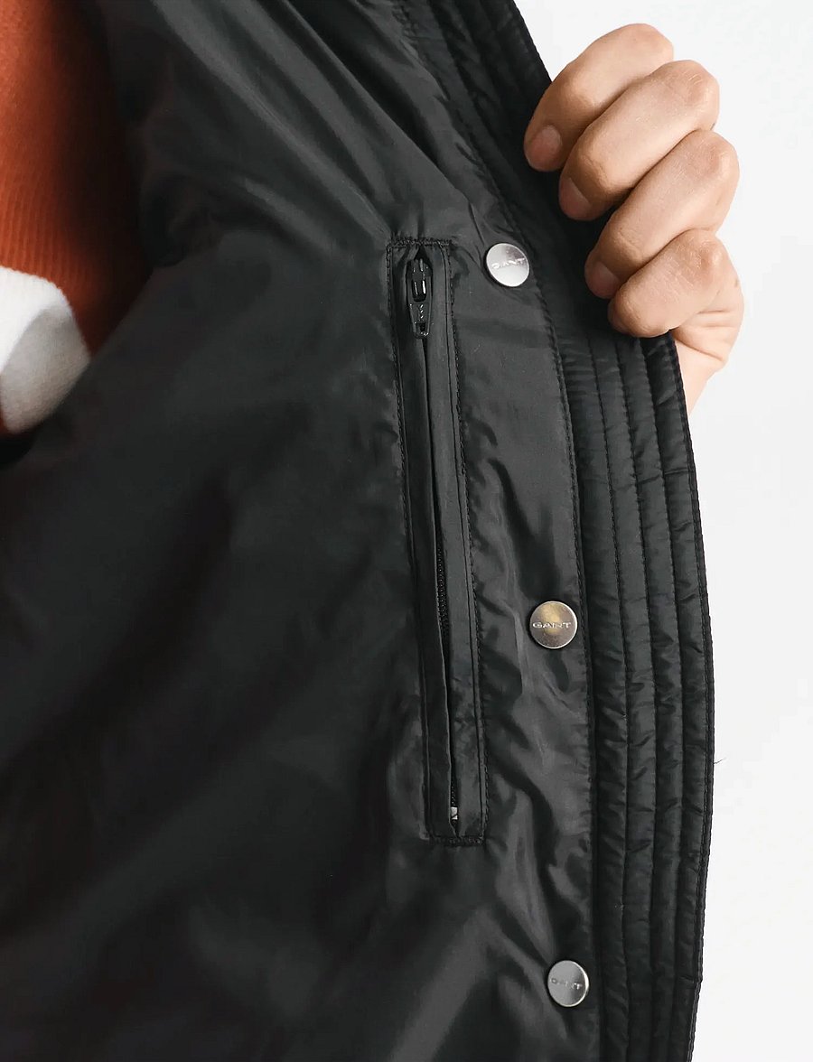 Gant - LIGHT DOWN JACKET - vinterjakker - black - 3