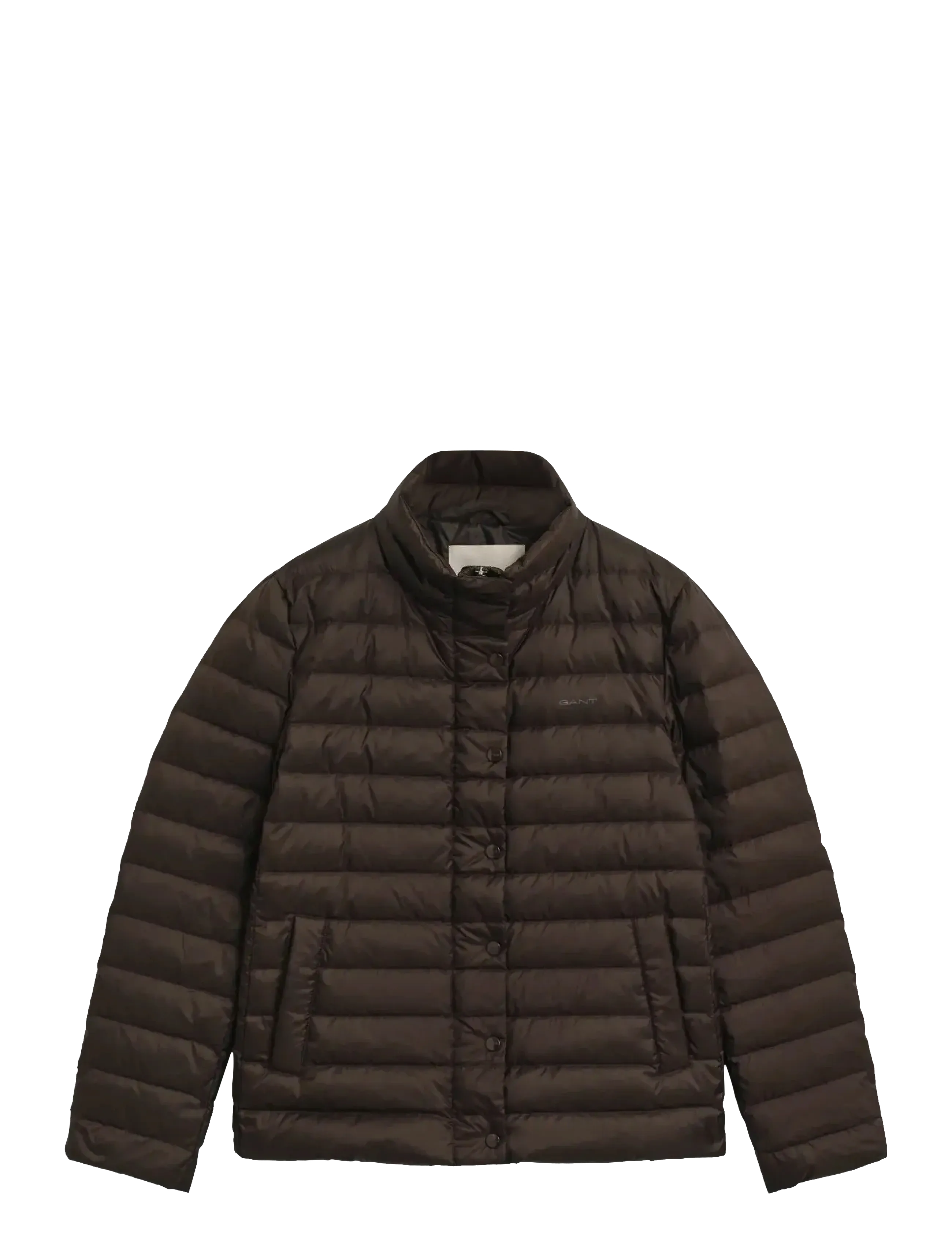 GANT LIGHT DOWN JACKET - GANT - DEEP BROWN / beige