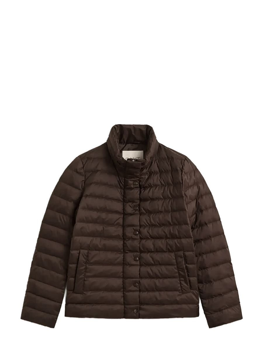 Gant - LIGHT DOWN JACKET - winterjacken - deep brown - 1