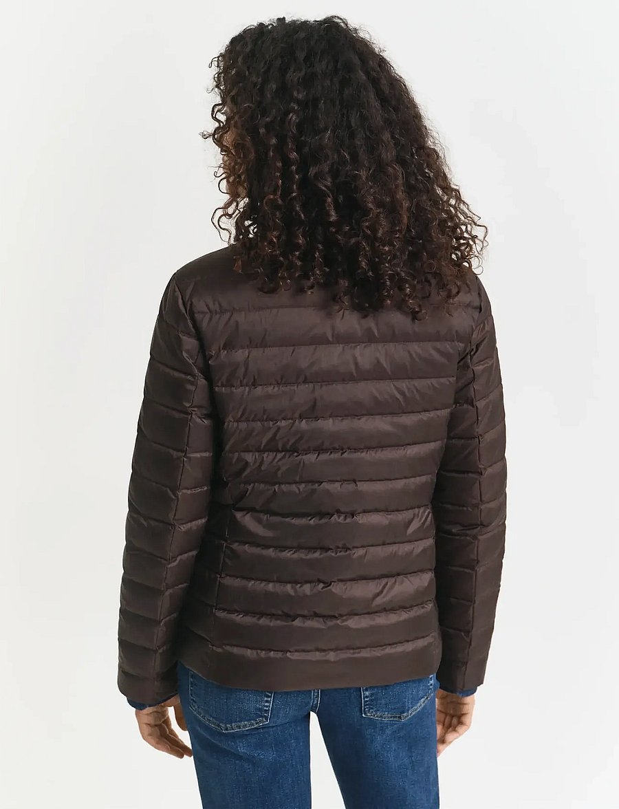 Gant - LIGHT DOWN JACKET - winterjacken - deep brown - 4