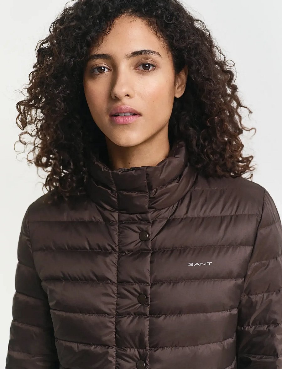 Gant - LIGHT DOWN JACKET - winterjacken - deep brown - 5