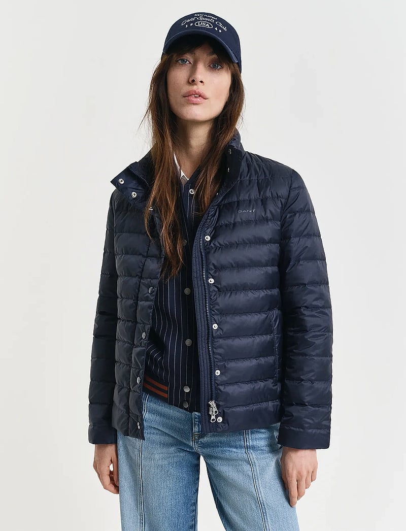 GANT - LIGHT DOWN JACKET - winterjacken - evening blue - 0