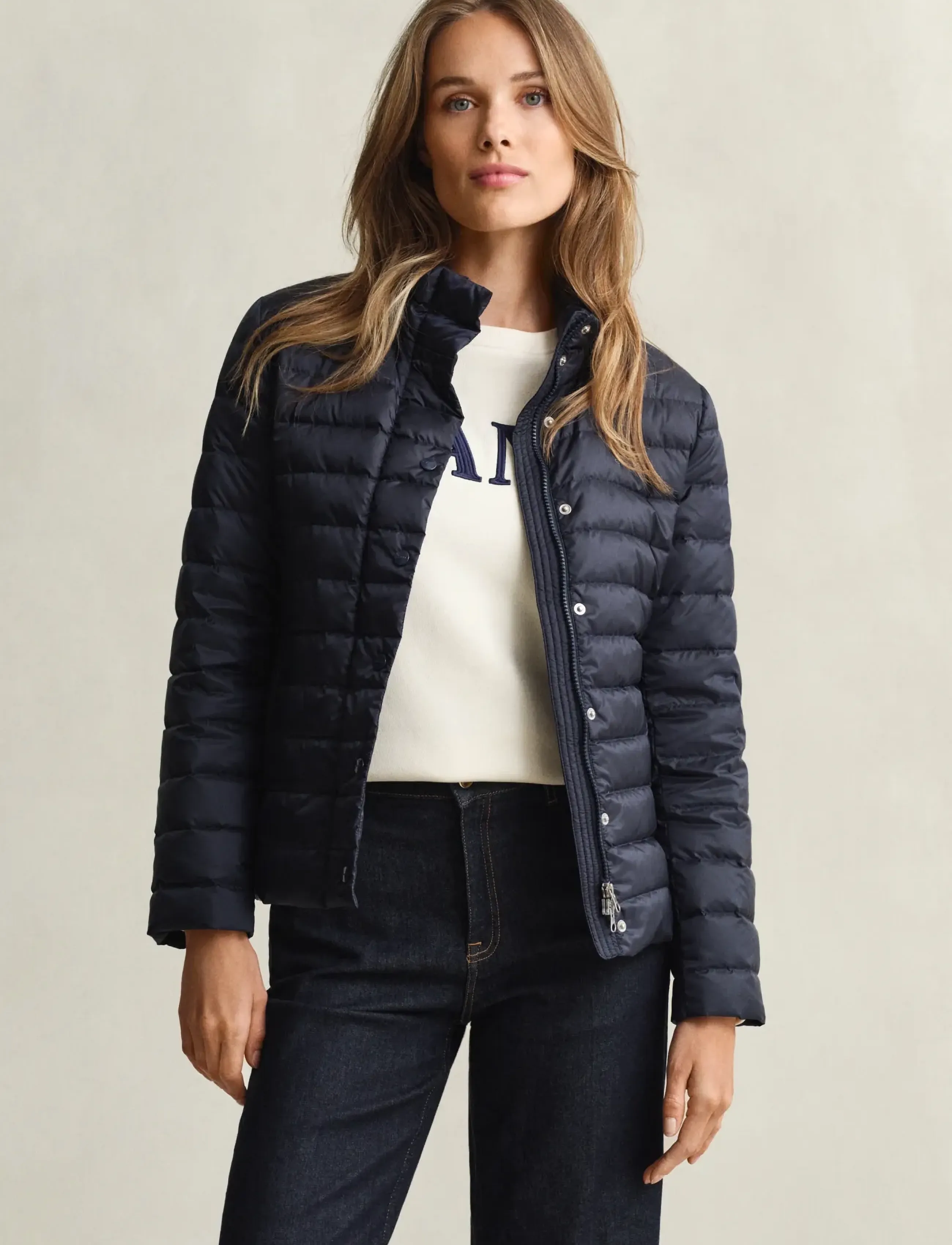 Gant LIGHT DOWN JACKET - Vinterjakker - EVENING BLUE / navy
