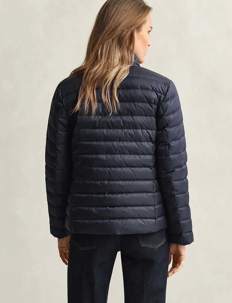 Gant - LIGHT DOWN JACKET - vinterjakker - evening blue - 2