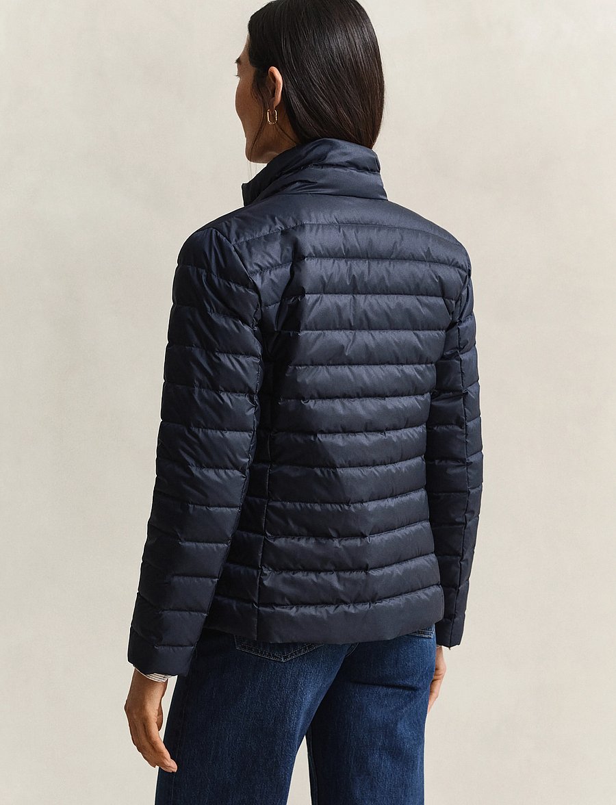 Gant - LIGHT DOWN JACKET - vinterjakker - evening blue - 2