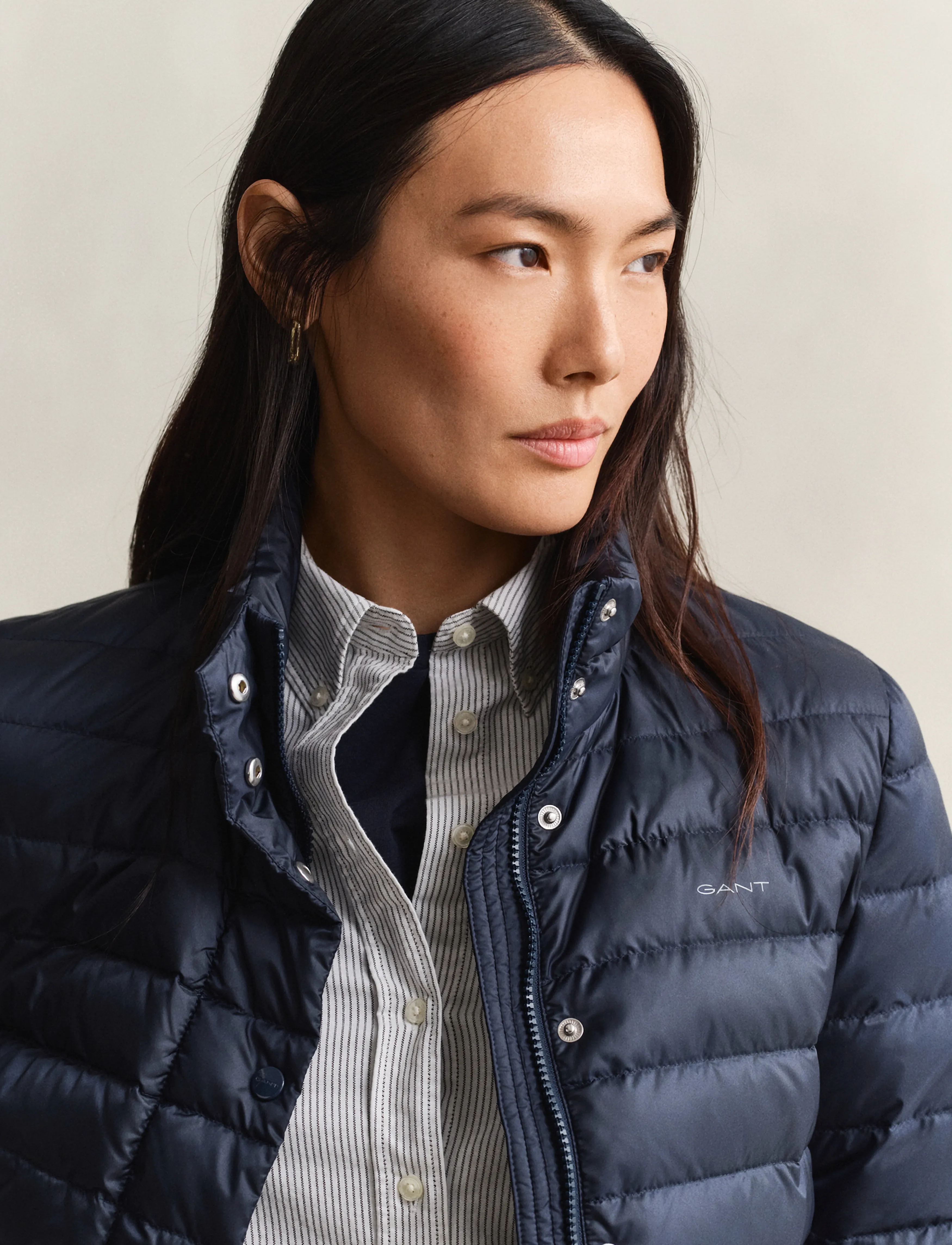 Gant - LIGHT DOWN JACKET - talvejoped - evening blue - 3